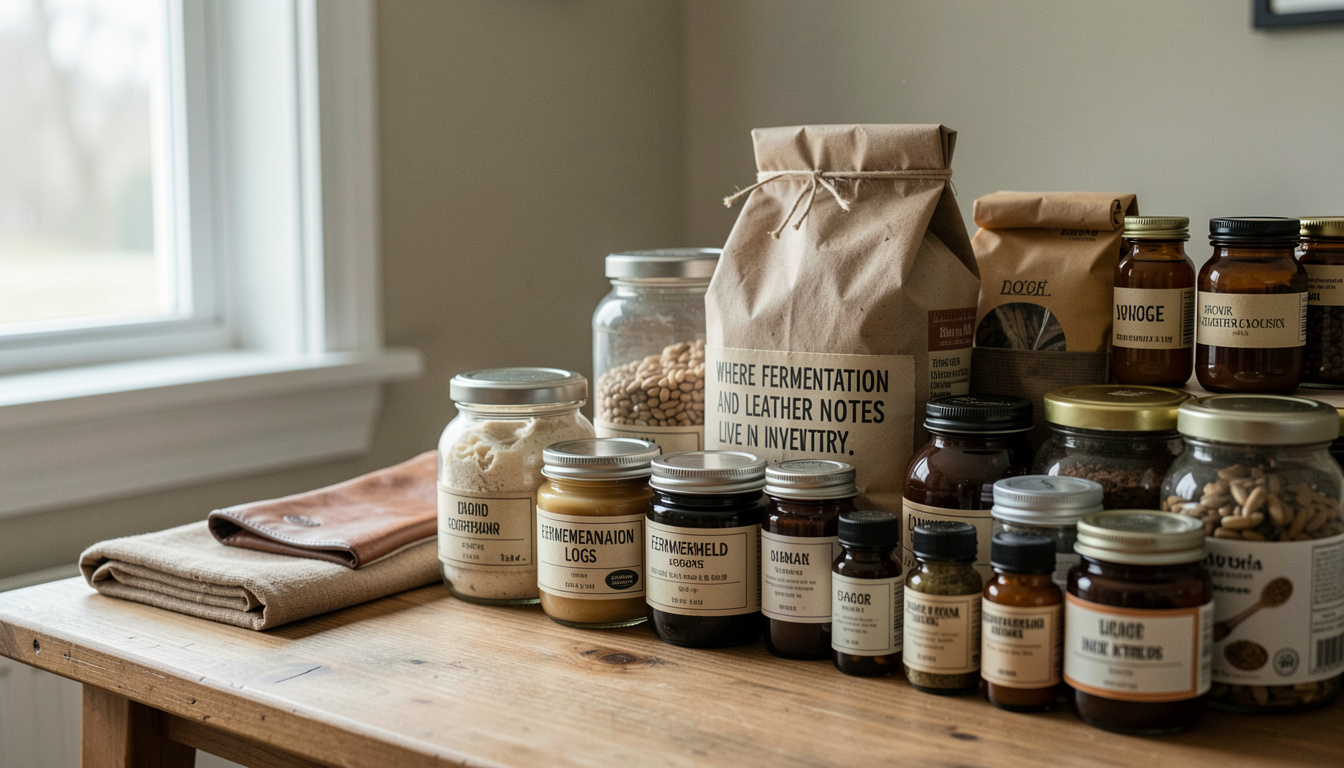 Where Fermentation Logs And Leather Notes Live In A Household Inventory